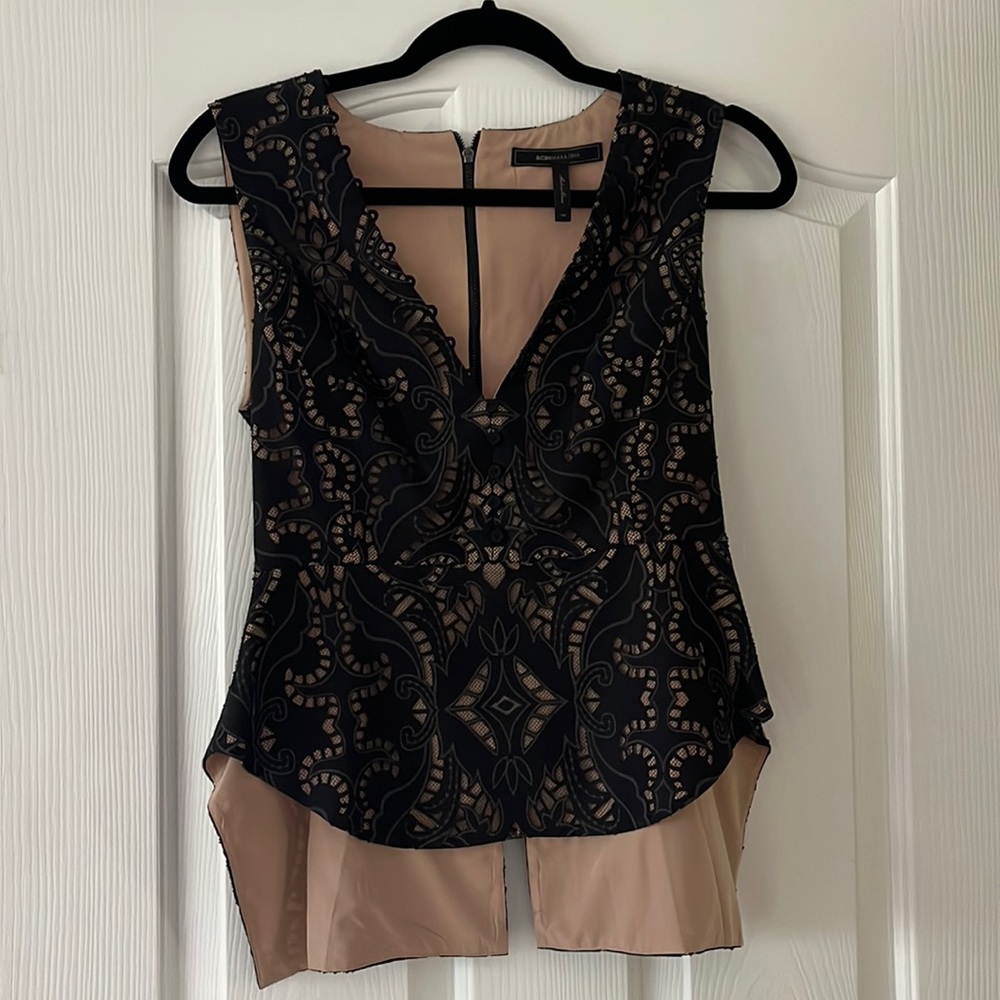 Bcbg lace top